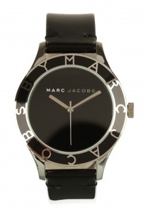 [Marc by Marc Jacobs] 블랙 가죽 스트랩 시계울랄라 편집샵