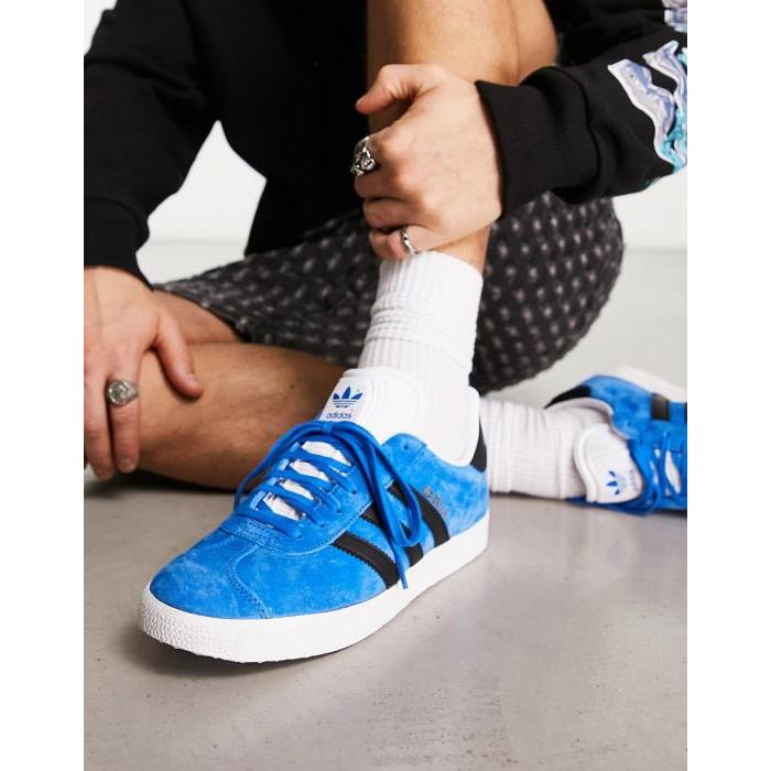 Adidas Originals 아디다스 오리지널 아디컬러 70s 가젤 스니커즈 in 블루 MID BLUE 204532994울랄라 편집샵